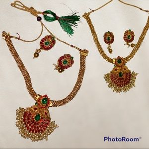 Multicolor Necklace Set